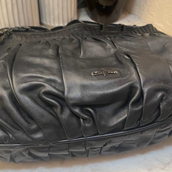 Cole Haan Amalfi Hobo black Leather shoulder bag - Picture 7 of 12